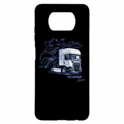 Чехол для Xiaomi Poco X3 Scania watercolor art - PrintSalon