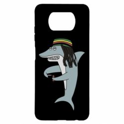 Чехол для Xiaomi Poco X3 Shark Rastaman - PrintSalon