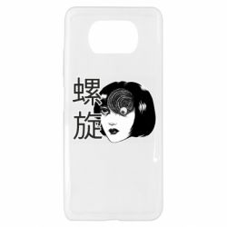 Чехол для Xiaomi Poco X3 Спираль