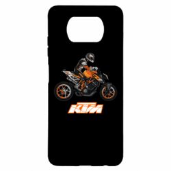 Чехол для Xiaomi Poco X3 Sport Bike Art - PrintSalon