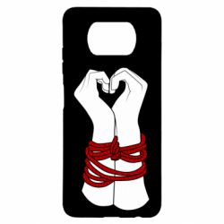 Чехол для Xiaomi Poco X3 Tied Hands - PrintSalon