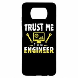 Чехол для Xiaomi Poco X3 Trust me im an engineer - PrintSalon