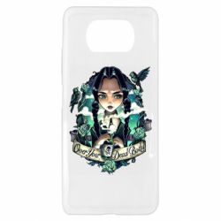 Чехол для Xiaomi Poco X3 Уэнздей арт - PrintSalon