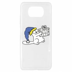 Чехол для Xiaomi Poco X3 Украинский кот саймона с подарком - PrintSalon