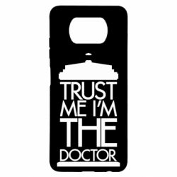 Чехол для Xiaomi Poco X3 Верь мне я доктор Тардис - PrintSalon