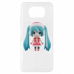 Чехол для Xiaomi Poco X3 Winter Hatsune Miku - PrintSalon