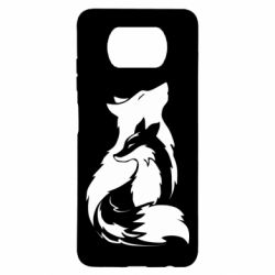 Чехол для Xiaomi Poco X3 Wolf And Fox - PrintSalon