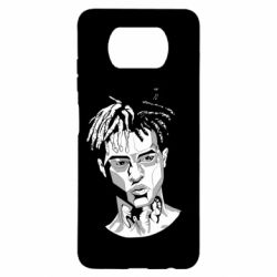 Чехол для Xiaomi Poco X3 XXXTentacion Monochrome Art - PrintSalon