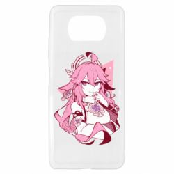 Чехол для Xiaomi Poco X3 Yae Miko portrait