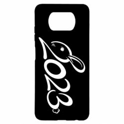 Чехол для Xiaomi Poco X3 Заяц 2023 - PrintSalon