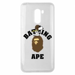 Чехол для Xiaomi Pocophone F1 A bathing ape peanuts - PrintSalon