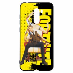 Чехол для Xiaomi Pocophone F1 A Boy And His Cat - PrintSalon