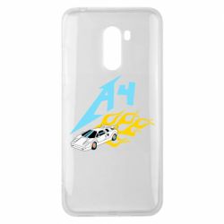 Чехол для Xiaomi Pocophone F1 A4 Lamba And Fire - PrintSalon