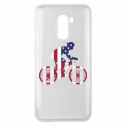 Чехол для Xiaomi Pocophone F1 American cyclist