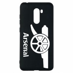 Чехол для Xiaomi Pocophone F1 Arsenal simple logo - PrintSalon