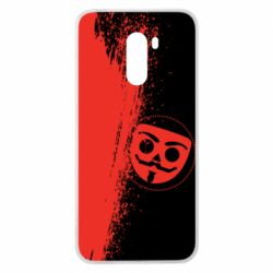 Чохол для Xiaomi Pocophone F1 Бабл Квас червоний арт - PrintSalon