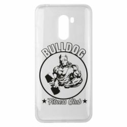 Чехол для Xiaomi Pocophone F1 Bulldog Fitness Club