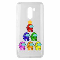 Чохол для Xiaomi Pocophone F1 Christmas Tree Among Us - PrintSalon