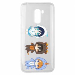 Чохол для Xiaomi Pocophone F1 Чжун, Венті і Тортик - PrintSalon