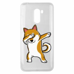 Чехол для Xiaomi Pocophone F1 Cool Hachiko - PrintSalon