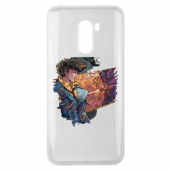 Чехол для Xiaomi Pocophone F1 Cowboy Bebop abstraction - PrintSalon