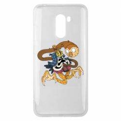 Чехол для Xiaomi Pocophone F1 Creepy Hooty - PrintSalon