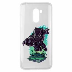 Чехол для Xiaomi Pocophone F1 Cute Black panther - PrintSalon