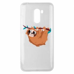 Чехол для Xiaomi Pocophone F1 Cute sloth - PrintSalon