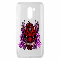 Чехол для Xiaomi Pocophone F1 Darth Maul Japanese mask - PrintSalon