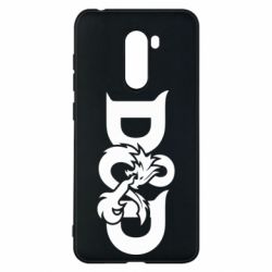 Чехол для Xiaomi Pocophone F1 Dungeons s Dragons logo - PrintSalon
