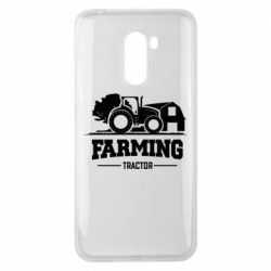 Чехол для Xiaomi Pocophone F1 Farming Tractor - PrintSalon
