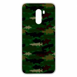 Чохол для Xiaomi Pocophone F1 Fisherman Camouflage - PrintSalon
