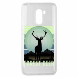 Чехол для Xiaomi Pocophone F1 Forest deer - PrintSalon