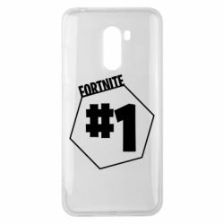 Чехол для Xiaomi Pocophone F1 Fortnight number 1 - PrintSalon