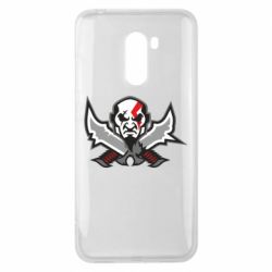 Чехол для Xiaomi Pocophone F1 God of war Kratos vector - PrintSalon