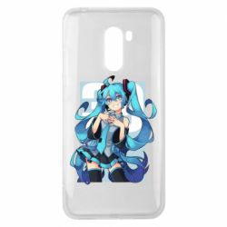 Чехол для Xiaomi Pocophone F1 Hatsune Miku art - PrintSalon