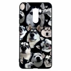 Чохол для Xiaomi Pocophone F1 Husky Emotions - PrintSalon