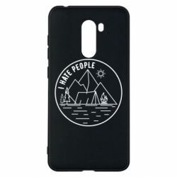 Чехол для Xiaomi Pocophone F1 I hate people - camper - PrintSalon