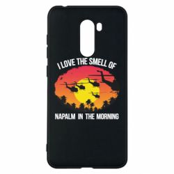 Чехол для Xiaomi Pocophone F1 I love the smell napalm, in the morning - PrintSalon