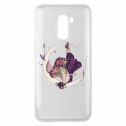 Чехол для Xiaomi Pocophone F1 Kochou Shinobu аnime Demon Slayer - PrintSalon