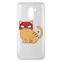 Чехол для Xiaomi Pocophone F1 Кот паук - PrintSalon