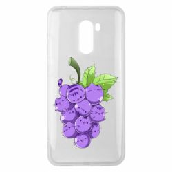 Чехол для Xiaomi Pocophone F1 Кот-виноград - PrintSalon