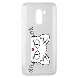 Чехол для Xiaomi Pocophone F1 Котейка - PrintSalon