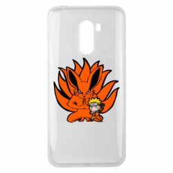 Чехол для Xiaomi Pocophone F1 Kurama And Naruto - PrintSalon