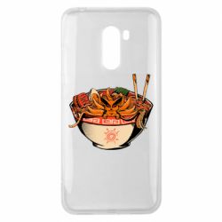 Чехол для Xiaomi Pocophone F1 Kurama in ramen - PrintSalon