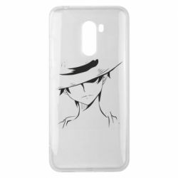 Чохол для Xiaomi Pocophone F1 Luffy in a hat - PrintSalon