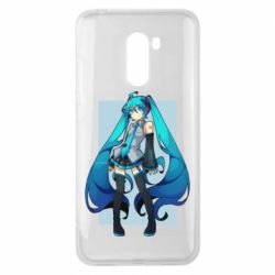 Чехол для Xiaomi Pocophone F1 Miku art - PrintSalon