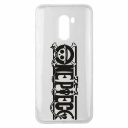 Чехол для Xiaomi Pocophone F1 One Piece Logo Anchor - PrintSalon