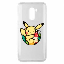 Чехол для Xiaomi Pocophone F1 Pikachu with ketchup - PrintSalon