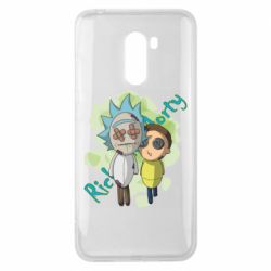 Чехол для Xiaomi Pocophone F1 Rick and Morty voodoo doll - PrintSalon